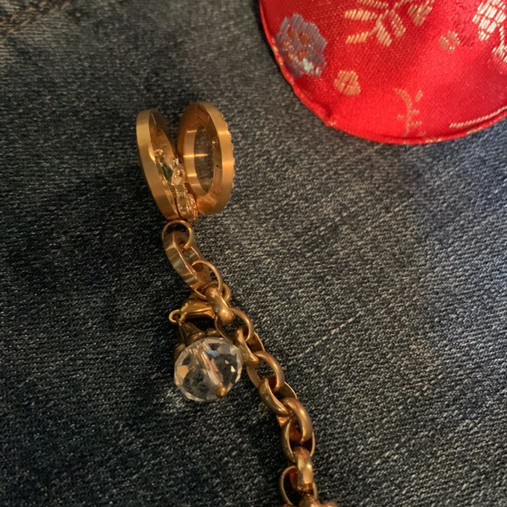 Gold Oragami Owl Charm Bracelet - Picture 4 of 7